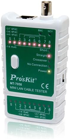 Eclipse Tools MT-7058 Pro'sKit Mini LAN Cable Tester