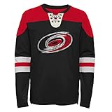 OuterStuff NHL Kinder Shirt Carolina Hurricanes Youth Langarm Goaltender Long Sleeve Eishockey (S (8))