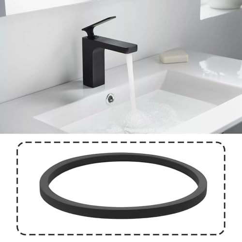 EMSea 10 Stück 32-mm-Siphondichtungen Flache Dichtungen 38 X 34 X 2 Mm für Spülbecken-Abflussrohre