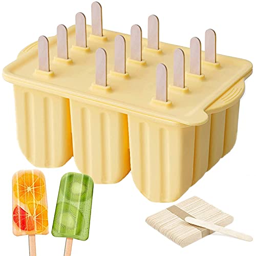 Hopeas Stampi per Ghiaccioli in Silicone 12...