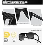 KALIYADI Mens Sun-Glasses Polarized Sunglasses-Men: Classic Sunglasses with Ultraviolet Protection for Driving Fishing Golf - Image 4