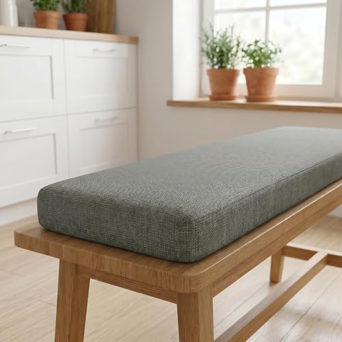Cojín de asiento de lino grueso a medida para sofá modular interior 7