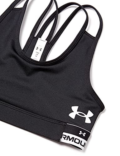 Under Armour Girls' HeatGear Armour Novelty Sports Bra3