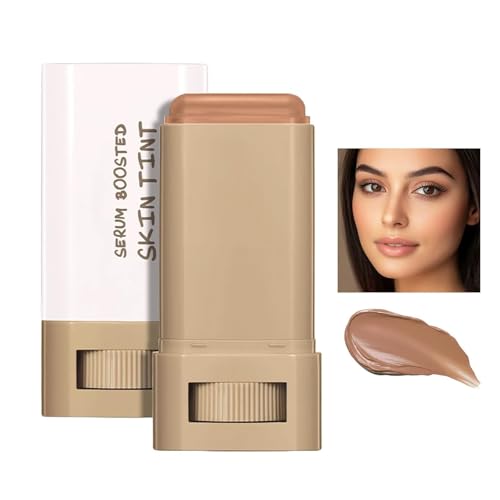Melambo Skin Tint,Tinte para la piel Melambo,Maquillaje Melambo,Bálsamo con tinte para la piel potenciado con suero Skween,Bálsamo de belleza en barra para base de maquillaje,Barra hidratante (#06)