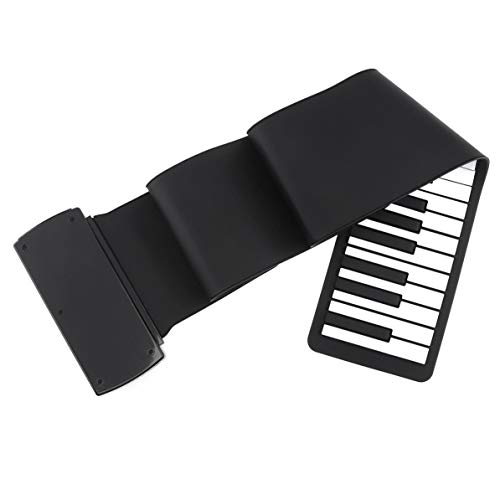 HMTOHL 88 Touches Roll Up Piano Rechargeable Électronique Silicone Flexible Clavier Orgue Haut-Parleur Intégré Support… - Les Beatles, Paul McCartney, John Lennon, RIngo Starr, George Harrison HMTOHL 88 Touches Roll Up Piano Rechargeable Électronique Silicone Flexible Clavier Orgue Haut-Parleur Intégré Support… – Image 7