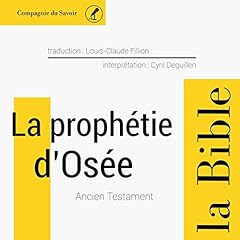 Couverture de La proph&eacute;tie d'Os&eacute;e