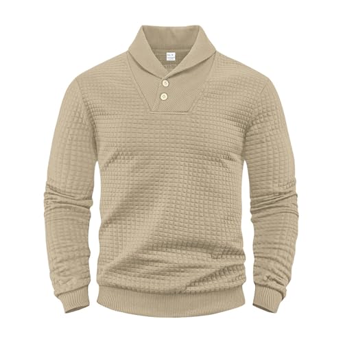 Pull À Col Roulé anti-froid pour Homme Veste Zippée Confortable XL