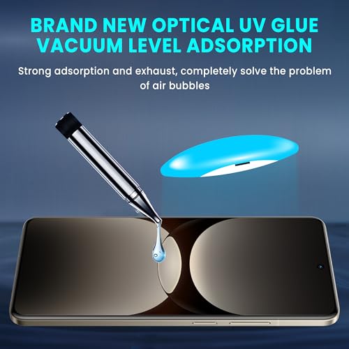 Image of ArmourPro Military Grade UV Tempered Glass Compatible For Realme GT 7 Pro 5G (6.78 Inch) With Easy UV Installation Kit | Edge-To-Edge Protector Coverage | Crystal Clear, Pack of 2