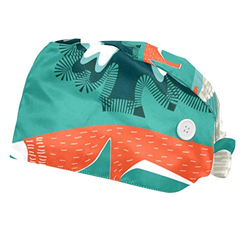 Chapeaux de travail renard orange contre la transpiration
