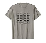 Valve Amplifier Vacuum Tubes Vintage Audiophiles Gift Shirt