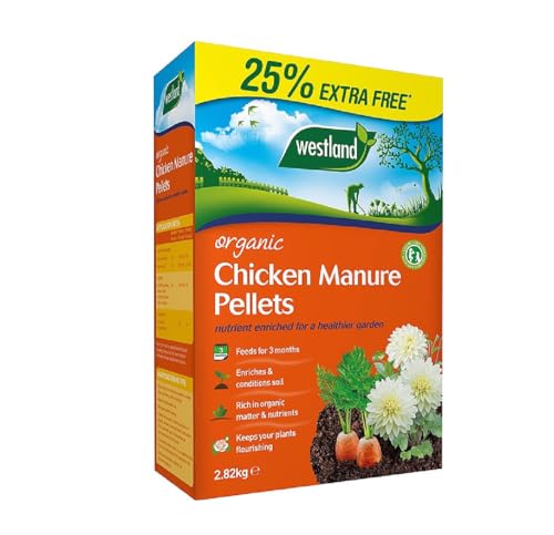 Organic Chicken Manure Pellets Westland 2.25Kg + 25% EXTRA FREE