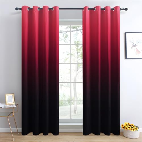 Draperies thermiques rideaux occultants salon 117x183 cm - 3