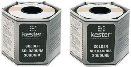 Kester24-6337-8806 245 No-Clean Flux Core Solder, 63/37 .015", 1 lb. (2)