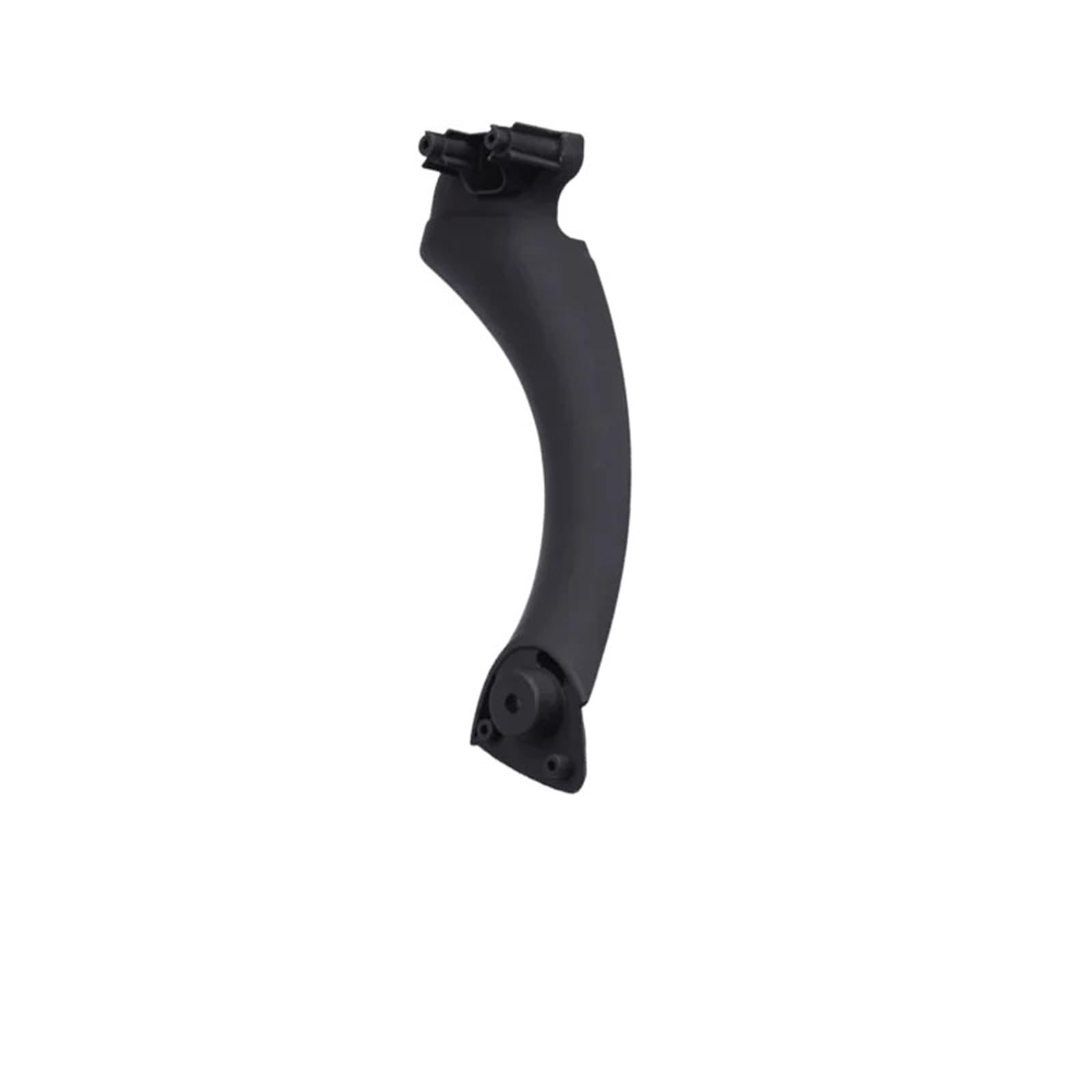 Ouokchm Car Interior Door Handle for BMW 3 for Series E90 E91 E92 E93 316 318 320 323 325 335 Handle Decoration Car Interior Door Panel Cover(Black Inside Left)