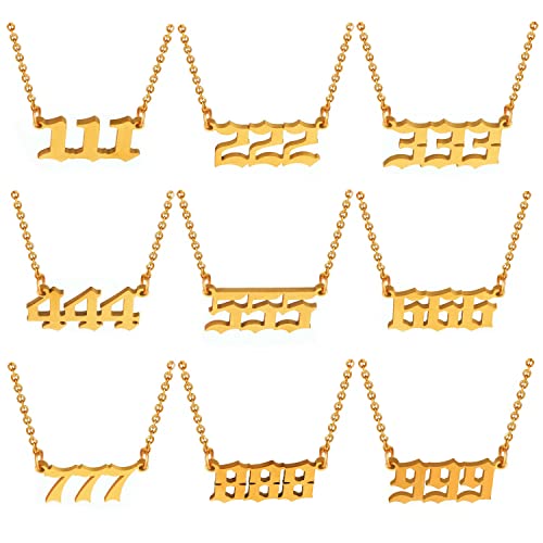Angel Numbers Necklace Pack