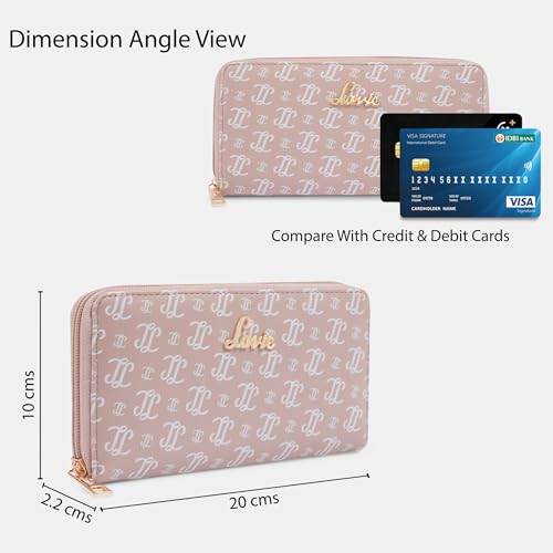 Image of Lavie Women's Sacy Large Zip Around Wallet | Ladies Purse Handbag | Large