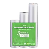 Vacuum Sealer Bags for Food Saver Vacuum Sealer Bags Rolls 3 Pack 6 8 11 Inch Food Vacuum Seal Bags