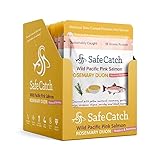 Safe Catch Skinless and Boneless Wild Pacific Pink Salmon Pouch, Rosemary Dijon Seasoned, Mercury Te