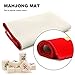 MDEOOSKY Mahjong Mat, Anti Slip Noise Reduction Table Cover, Rubber Non-Slip Mahjong Table mat, for Mahjong Paigow Poker Dominoes Tiles Cards Game Table Cover