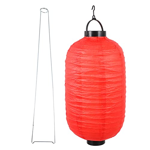 Alipis lantern outdoor sushi chochin room decor light LED night lamp spring festival lamp japanese lamp for home chinese new year decoration white old fashioned paper Sashimi