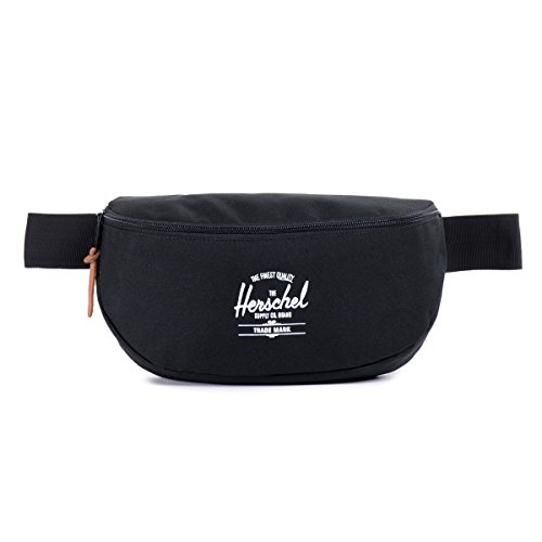 Herschel Sixteen Waist Pack, Black Rubber, 5.0L