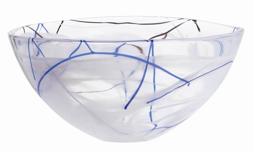 Kosta Boda Contrast Bowl White