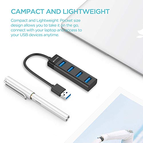 4-Port-USB-30-Hub-KEYMOX-Compact-Size-Data-USB-Hub-for-MacBook-Mac-Pro-Mac-Mini-iMac-Surface-Pro-XPS-PC-Flash-Drive-Mobile-HDD-Charging-Not-Supported