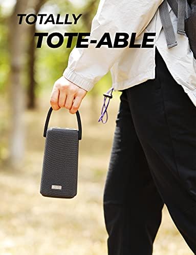 Tribit Bluetooth Speaker Portable Speakers with HiFi 360° Sound Quality, 3 Drivers with 2 Passive Spotlights, 24 Hours Battery Life, IP67 Waterproof, StormBox Pro (Upgraded)