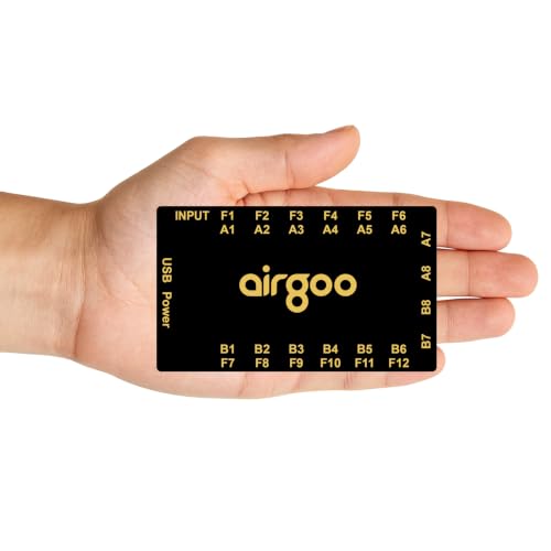 Image of Airgoo 2-in-1 16-CH ARGB Controller & PWM Fan Hub Support SignalRGB OpenRGB | SATA Powered ARGB Fan Hub, With ample expansion interfaces and strong built-in magnets, Easy Install for Full-Tower Cases