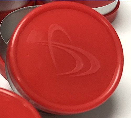 20mm Red Flip Off Caps 100pk