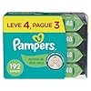 Pampers Lenços Umedecidos Aroma De Aloe Vera 192 Unidades