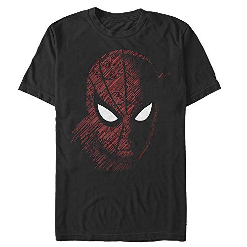 Marvel Spidey Tech Portrait T-Shirt Homme haut respirant anti-déformation taille S au XXL