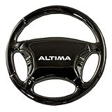 Nissan Altima Black Chrome Steering Wheel Key Chain