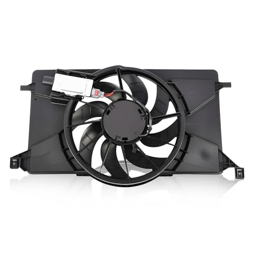 Assembroverse Engine Radiator Cooling Fan Assembly Compatible with Focus 2012-2018