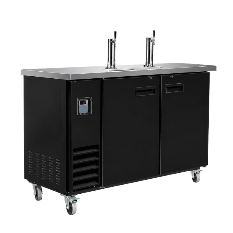 Raffreddatore per birra professionale - 2 rubinetti per 2 fusti