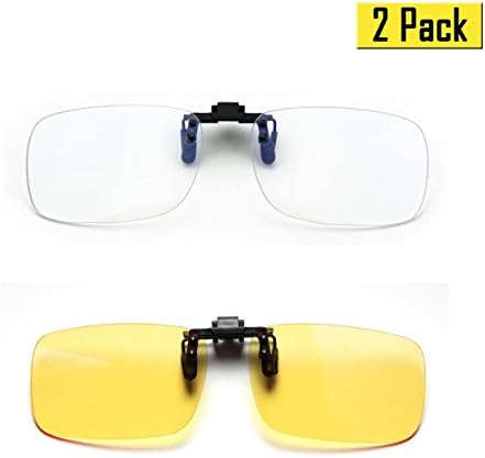 Cyxus Blue Light Glasses for Men Semi Rim Glasses Crystal Lens Rimless Glasses Computer Glasses UV Blocking Gaming Eyeglasses