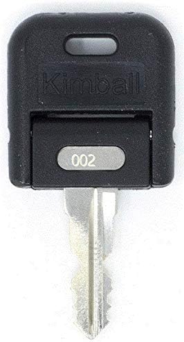 Kimball Office 002 [Double Sided] Replacement Keys: 2 Keys