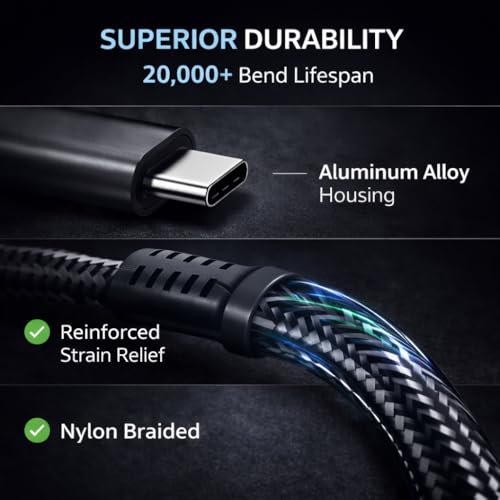 Image of Mizi USB-C Headphone and Charging Adapter 3-in-1 - Type-C to 3.5mm Audio Jack + USB-C PD Charging + Type-C Audio Splitter, Compatible with iPhone, iPad, Samsung Galaxy, Pixel, and More - Black