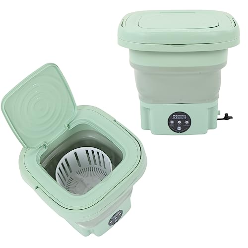Máquina de Lavar Portátil, Controle de um Botão, Limpeza Profunda, 8l, Pequena Máquina de Lavar Dobr