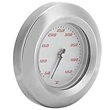 MasYosh BBQ-Thermometer, Hohe Genauigkeit, 50–450 ℃, Zeiger-Temperaturmesser für Barbecue-Grillofen, Küchenzubehör aus Edelstahl