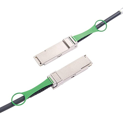 10Gtek® 40G QSFP+ DAC Cable 3-Metre(9.8ft), 40GBASE-CR4 Passive Direct Attach Copper Twinax QSFP Cable for Mellanox MC2206130-003