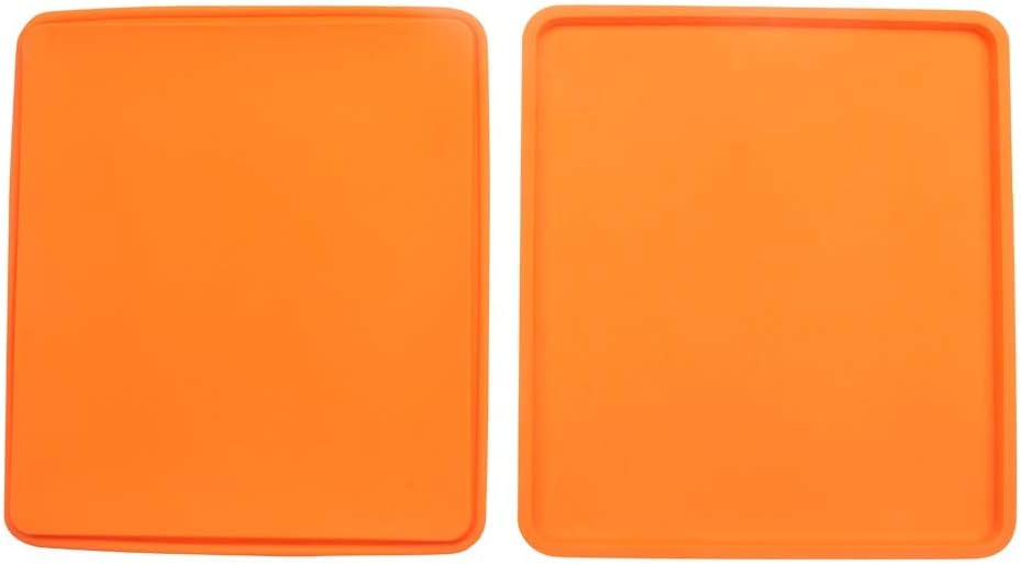 BAKER DEPOT 2 pcs Swiss Roll Cake Mat Pad Baking Tool Pastry Tools Silicone Nonstick Baking Rug Mat Silicone Mould