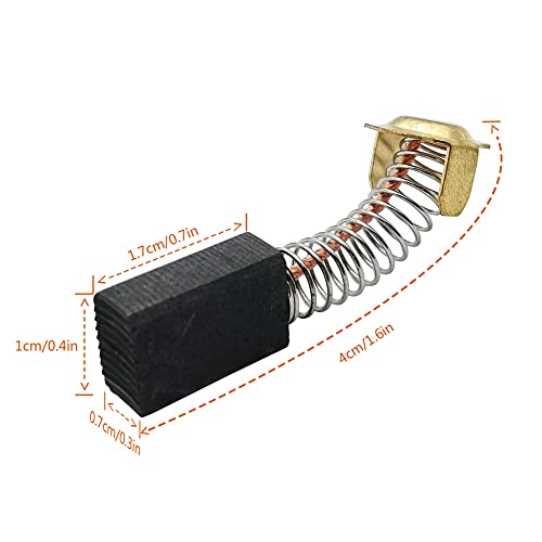 2 Pack Carbon Brushes 999-043 For Hitachi Power Tool Motor Brush Replacement Part 999043 & 514003-43 #TOP1