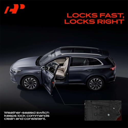Image of A-Premium Rear Right Passenger Side Door Lock Actuator Compatible with BMW X5 2007-2012, X6 2008-2014, with Safe Function | Compatible with BMW X5 2007-2012, X6 2008-2014, with Safe Function