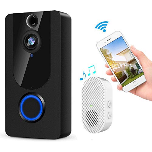 Wireless Video Doorbell Camera 1080P Smart Home Security System with Real Time Push
