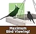 Wild Wings WWGF3 Galvanized Weathered Tray Cedar Bird Platform Feeder