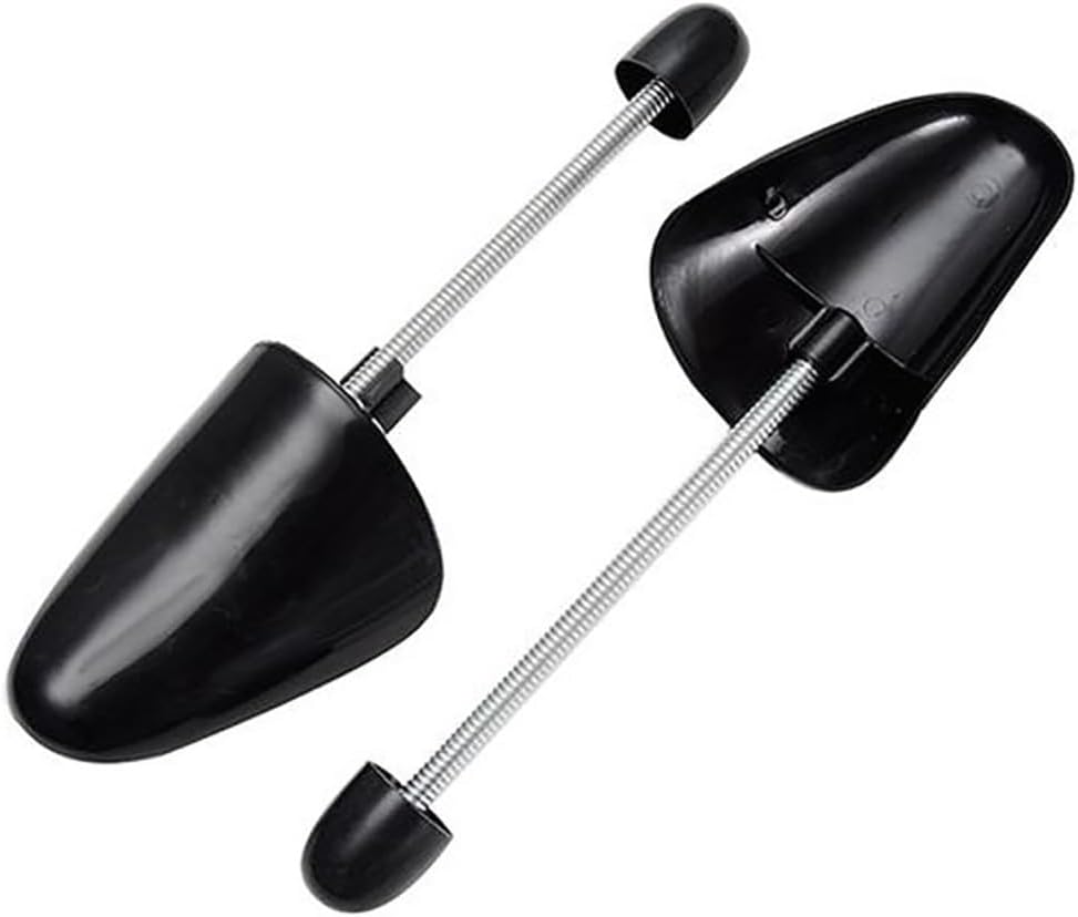 1 Pairs Plastic Shoe Tree Stretcher Practical Men Shoe Shape Keeper Black Boot Shaper Insert Shoe Form Holder For Sneakers