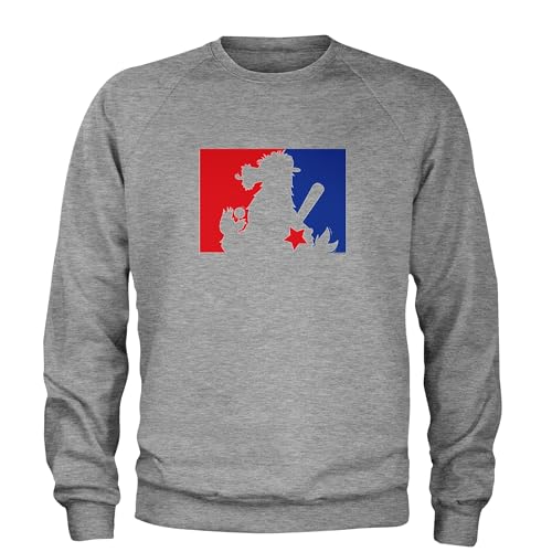 The Pxv Crew Philly Baseball Phan Adult Medium Heather Grey