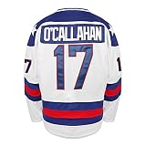 1980 Miracle On Ice Team Hockey Jersey 17 Jack O'Callahan 30 Jim Craig #21 Mike Eruzione Stitched Ic