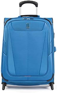 Travelpro Maxlite 5 - Softside Lightweight Expandable Upright Luggage, Azure Blue, Carry-On 20-Inch